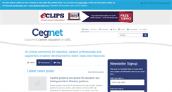 Desktop Screenshot of cegnet.co.uk